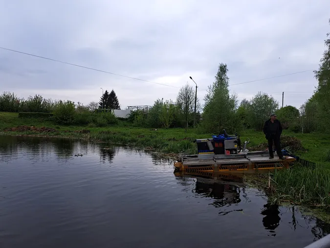 У Володимирі чистять річку в парку «Риловиця» (фото)