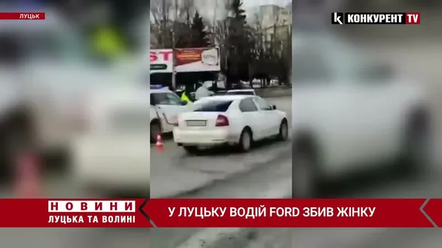 Значні механічні ушкодження: у Луцьку – ДТП на Молоді (відео)