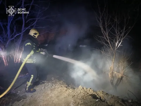 Палало по всій Волині: рятувальники гасили масштабні пожежі сухостою (фото)