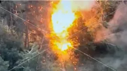 Волинські бійці «мінуснули» ще один ворожий танк (відео)