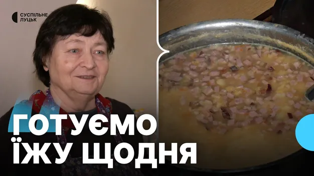 Продуктів не вистачає: як працює благодійна їдальня у підземеллі в центрі Луцька (відео)