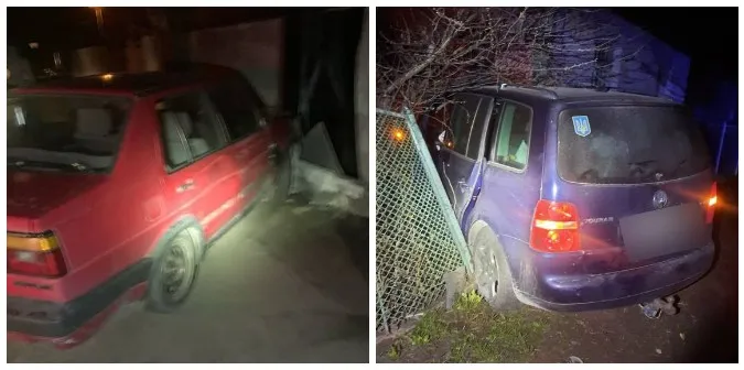 У Ковелі паркани зупинили двох п'яних водіїв, які тікали від поліції (фото)