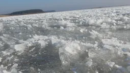 Рай для рибалок: показали крижане море Волині (фото)