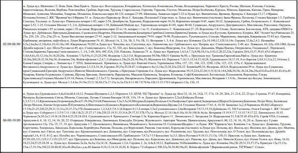 Де на Волині не буде світла у суботу, 14 січня: графік відключень