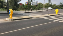 У Луцьку на дорозі з'явилися "острівці безпеки" (фото) 