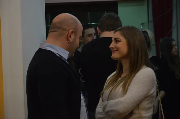 У перерві між виступами можна поспілкуватись