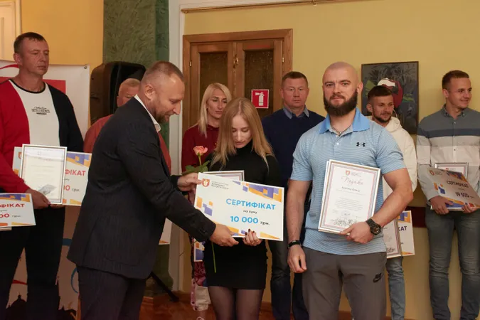 У Луцьку спортсменів відзначили нагородами (фото)