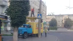 У Луцьку на Ковельській і Богдана Хмельницького стоять тролейбуси (фото)