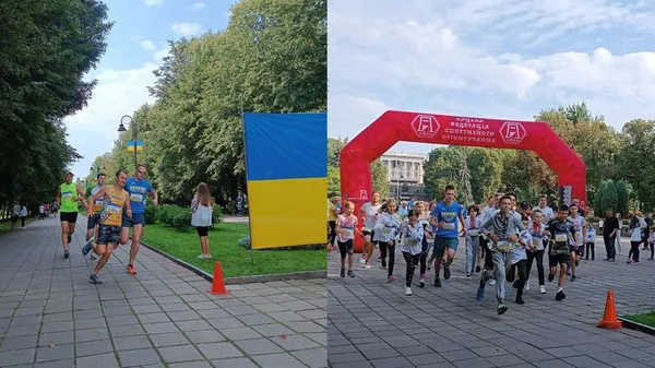 На підтримку ЗСУ: у Луцьку відбувся забіг у вишиванках (фото)