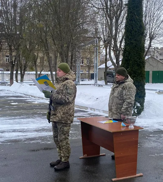 У Луцьку склали присягу мобілізовані прикордонники (фото)