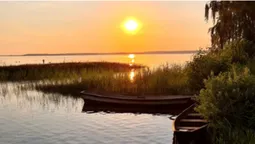 Безмежність, що дарує спокій: у мережі показали вечірній Світязь (фото)