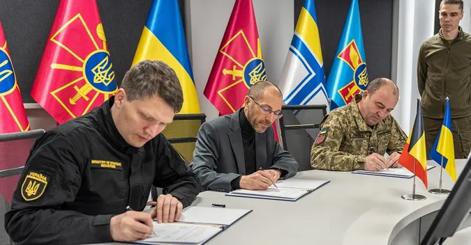 Україна та Бельгія планують спільно виробляти озброєння