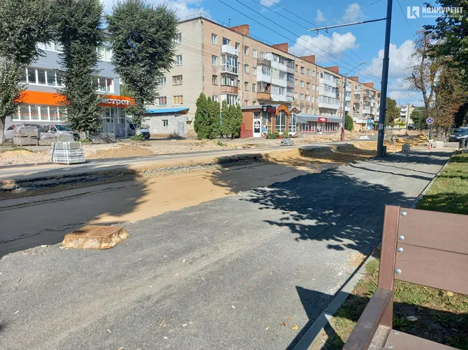 Реконструкція триває: що коїться на проспекті Волі у Луцьку (фото)
