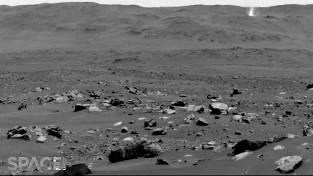 У NASA показали «пилового диявола» на Марсі