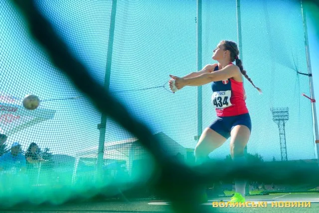 Волинська легкоатлетка виборола «золото» на чемпіонаті України