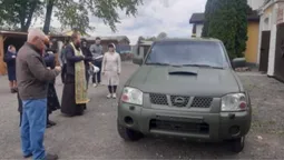 У монастирі на Волині зібрали на пікап для ЗСУ (фото)
