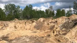 На Волині виявили незаконний видобуток піску: відкрито кримінальне провадження (відео)