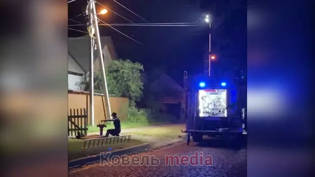 У Ковелі горіли сараї: причину пожежі з'ясовують (відео)