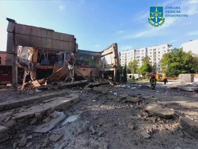 Внаслідок ракетного удару у Сумах – 18 поранених, з них 6 – діти (фото)