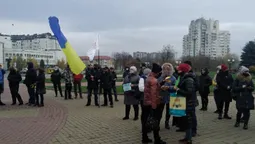 У Луцьку під будівлею ОДА знову протестують підприємці (фото)
