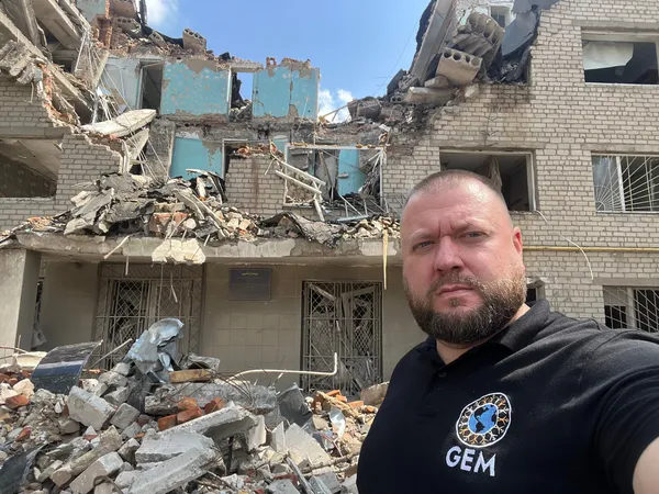 The occupiers leave behind fear and ruins on the territory of Ukraine. | Personal photo archive of Andriy Negrych