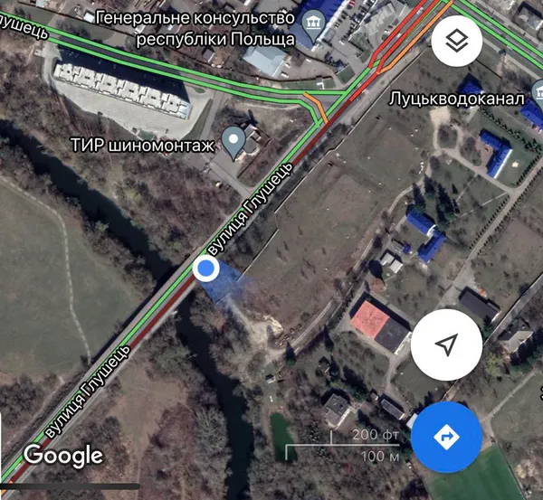 На Дубнівському перехресті в Луцьку величезні затори (фото)