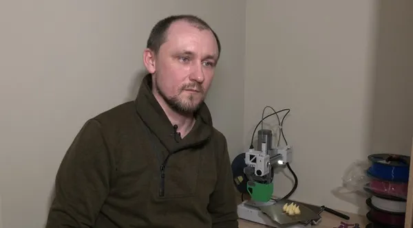 Лучанка опанувала 3D-друк, аби продовжити справу чоловіка-воїна