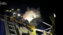 ❗️На Волині вночі через російський удар загорівся тепловоз