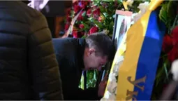 У Києві попрощалися із загиблими у автокатастрофі в Броварах (відео)