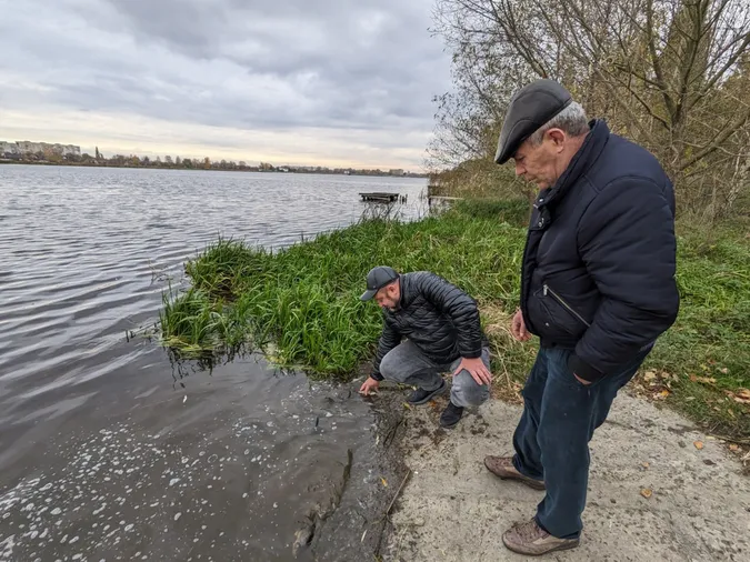 Пів тонни риби випустили у водосховище на Волині (фото)