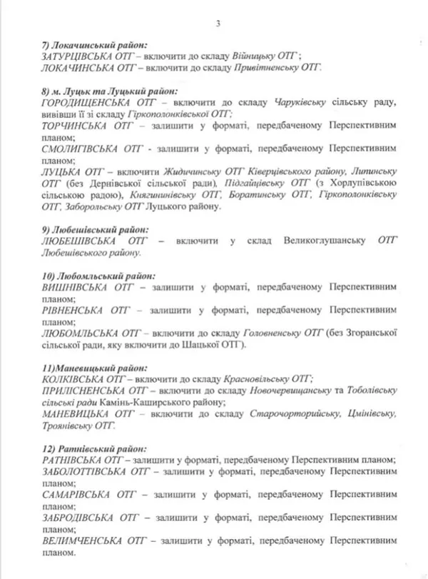 До Луцька хочуть приєднати всі навколишні ОТГ?
