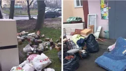 У Луцьку нові власники квартири повикидали речі «попередників» на вулицю (фото, відео)
