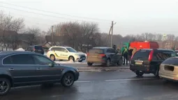 У Володимирі не поділили дорогу легковики Audi та Skoda (фото)