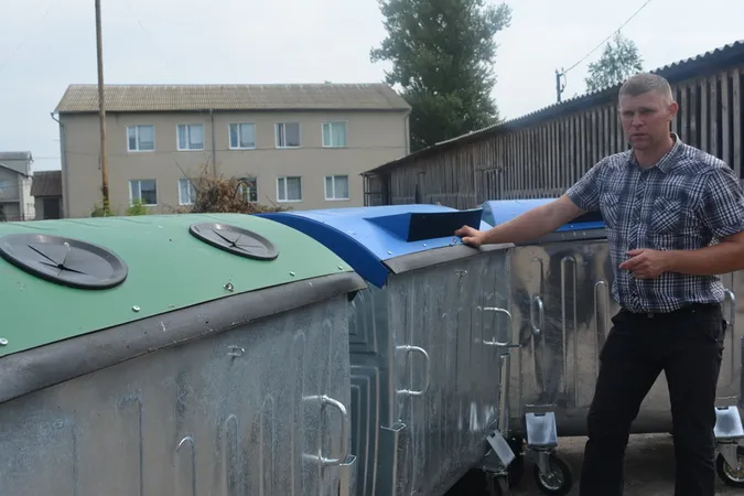 У Любешові з'явиться «сортове» сміття 