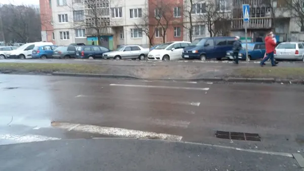 Із дороги – в болото: в Луцьку просять облаштувати пішохідний перехід (фото)