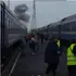 На українсько-польському кордоні російський БпЛА влучив у локомотив потяга «Київ – Варшава» (відео) (ОНОВЛЕНО)