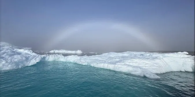 У небі зафіксували аномальну веселку (фото)