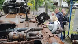 Перший на Волині: у Луцьку з'явився знищений російський БТР-82 (локація + фото)