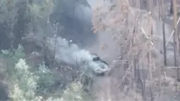 Волинські захисники підсмажили окупанта в МТ-ЛБ, який мріяв за три дні «дойті до Кієва» (відео)