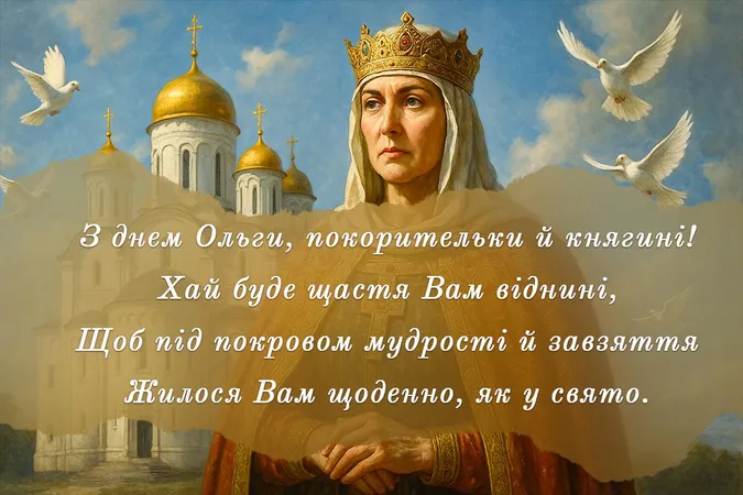 День ангела Ольги: гарні листівки та привітання