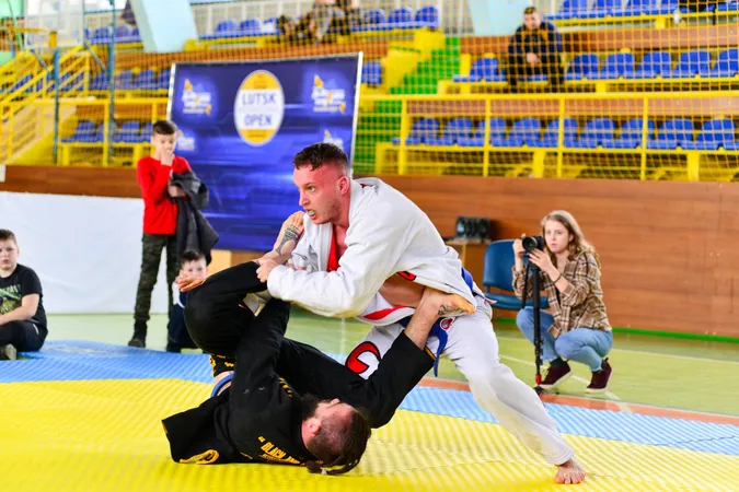 У Луцьку вперше в цьому році провели Всеукраїнський чемпіонат з джиу-джитсу