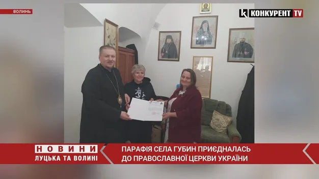 Молитимуться українською: на Волині парафіяни попрощалися з «московським патріархатом» (відео)
