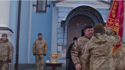 100 Окрема бригада ТрО Волині отримала Бойовий прапор