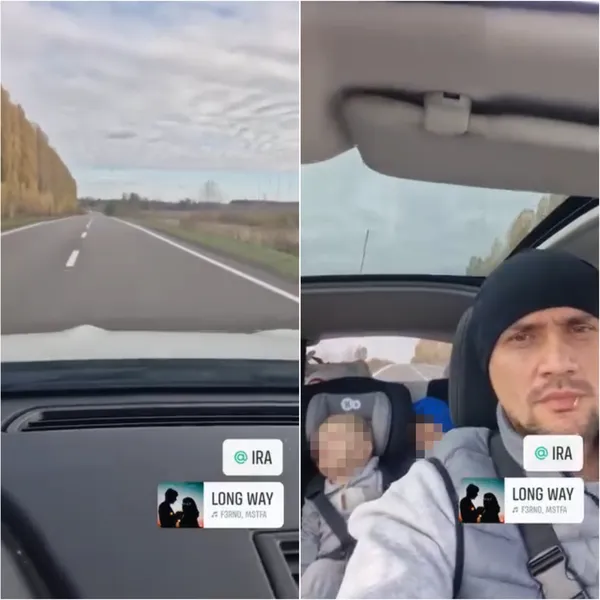 Віталій Бондар у новій автівці. Скриншот із відео зі сторінки чиновника за листопад 2024 року