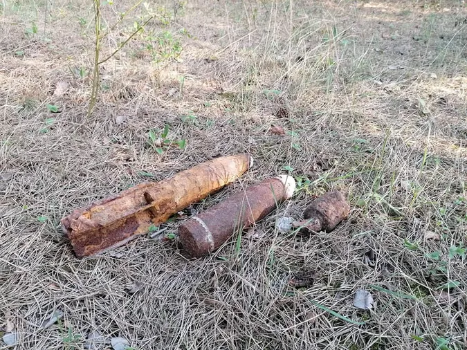 Знайшли у полях: на Волині знешкодили снаряди, авіабомбу й гранату (фото)