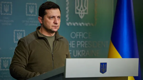 President of Ukraine Volodymyr Zelenskiy