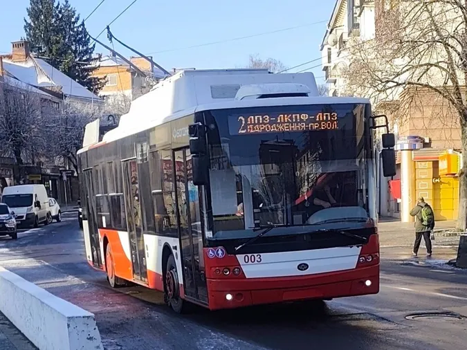 Кілька тролейбусів у Луцьку змінюють маршрут
