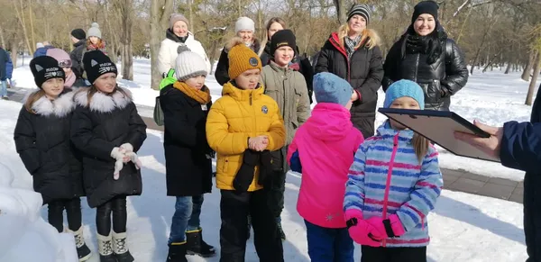 У луцькому парку вручили нагороди творцям снігових скульптур (фото)