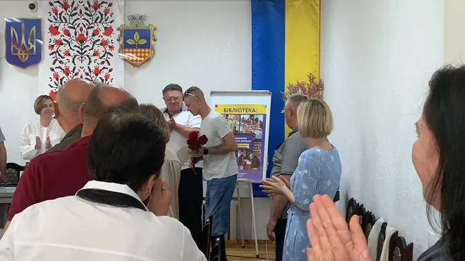 На Волині солдату Роману Гримайлу вручили відзнаку Головнокомандувача ЗСУ (фото)