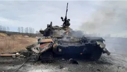 На Чернігівщині воїни ЗСУ знищили танкову роту армії РФ, – Генштаб (фото)